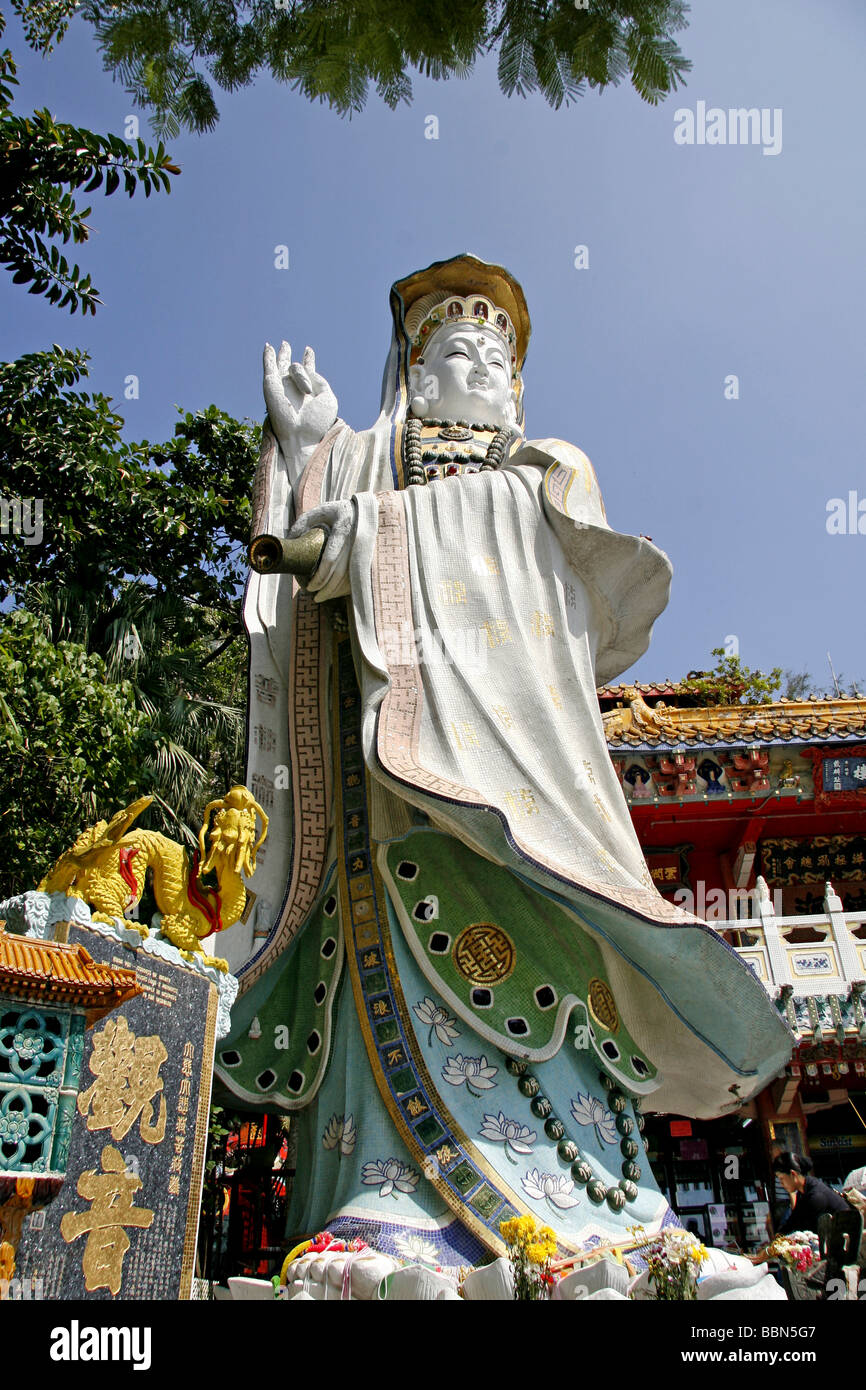 Kuan Yin Statue, Repulse Bay Resort, Hong Kong, Hong Kong, China, Asien