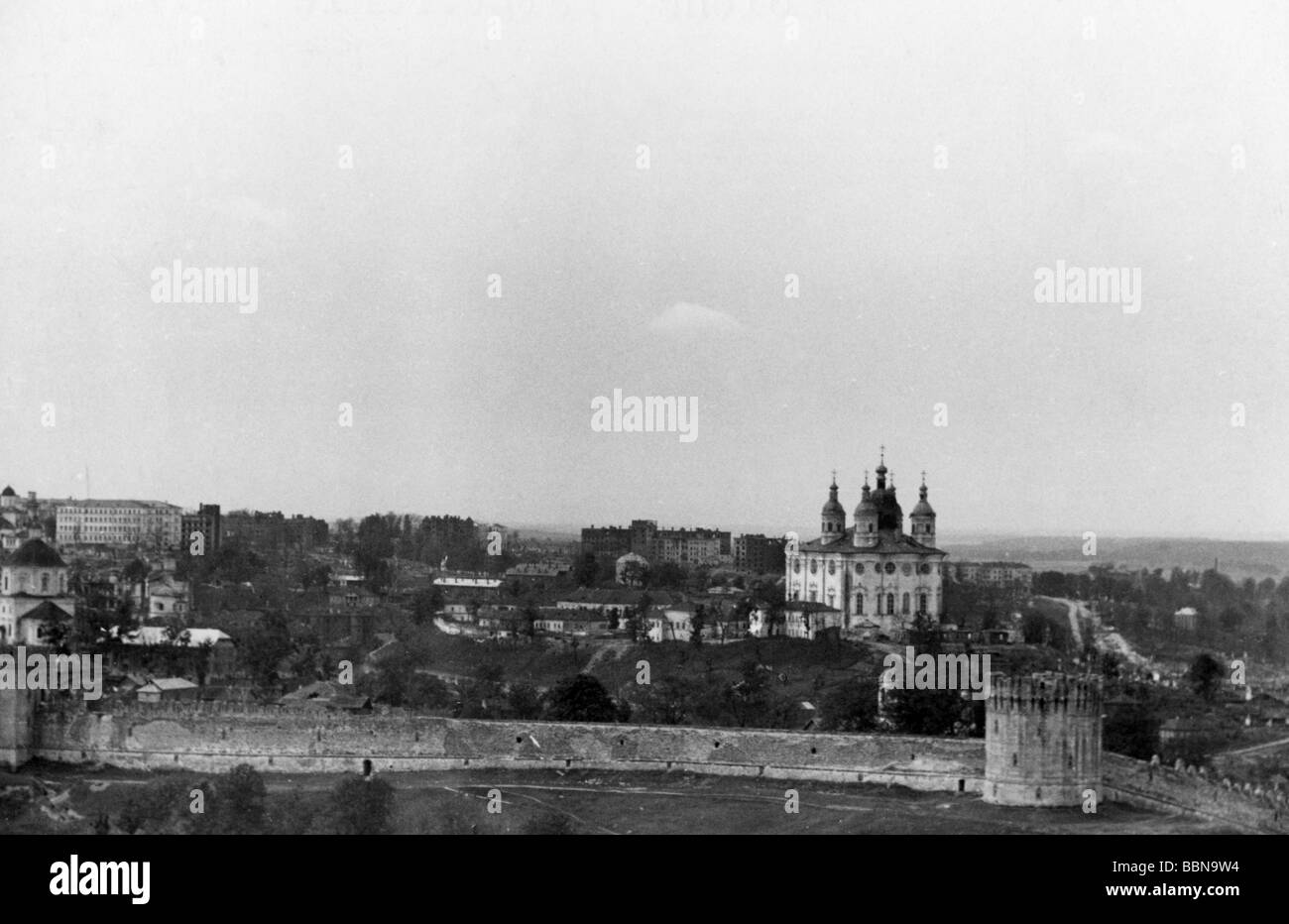 Veranstaltungen, Zweiter Weltkrieg / zweiter Weltkrieg, Russland, Städte / Dörfer / Landschaften, Smolensk, September 1941, Stockfoto