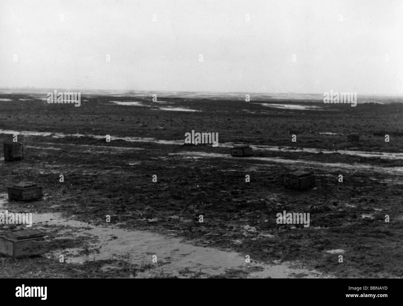 Ereignisse, Zweiter Weltkrieg / zweiter Weltkrieg, Russland 1944 / 1945, sowjetischen Holzminen, Britskoye-Gebiet, Ukraine, Ende Januar 1944, Mine, 20. Jahrhundert, historisch, historisch, Ostfront, Sowjetunion, UdSSR, vierziger Jahre, Stockfoto