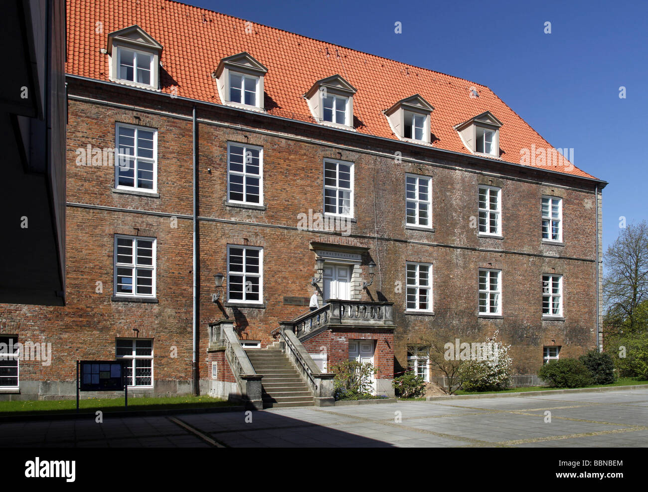 Kunstgalerie im Rantzaubau Gebäude der Kieler Schloss Event Halle, Kiel, Schleswig-Holstein, Deutschland, Europa Stockfoto