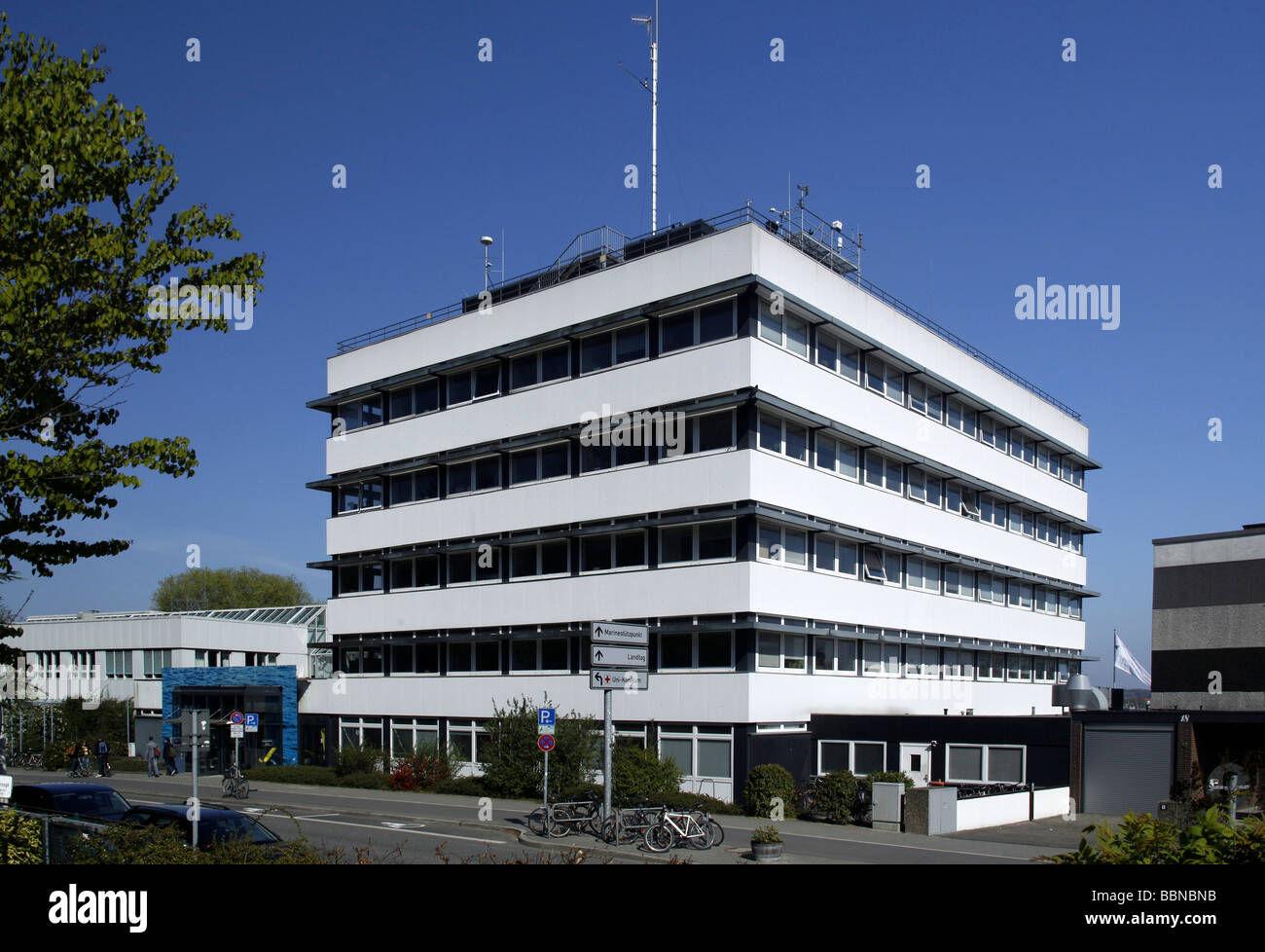 Institut für Meereskunde GEOMAR der Christian-Albrechts-Universität-Universität, Kiel, Schleswig-Holstein, Deutschland, Europa Stockfoto