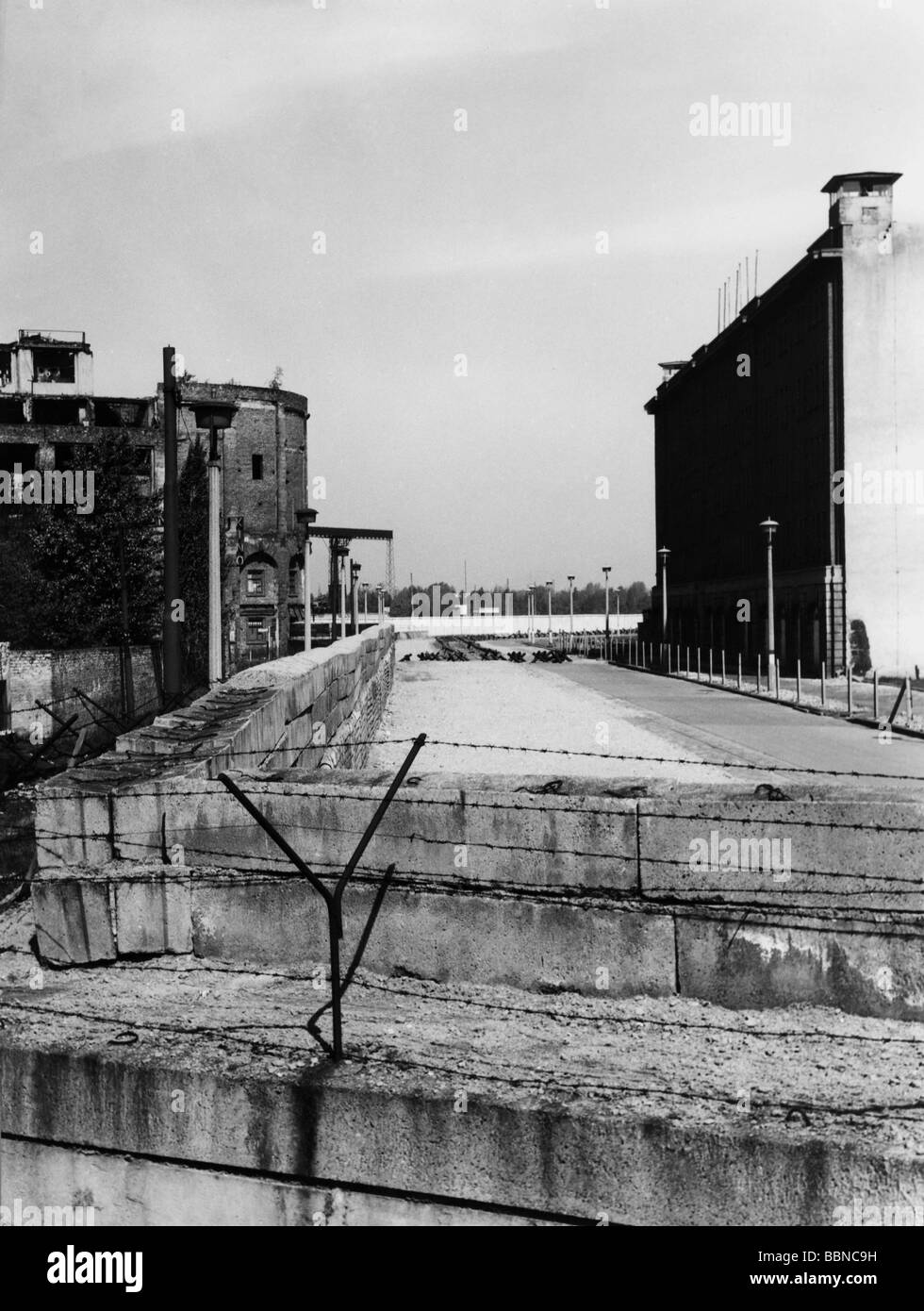 Geografie/Reisen, Deutschland, Berlin, Mauer, Potsdamer Platz, 1960er Jahre, Stockfoto