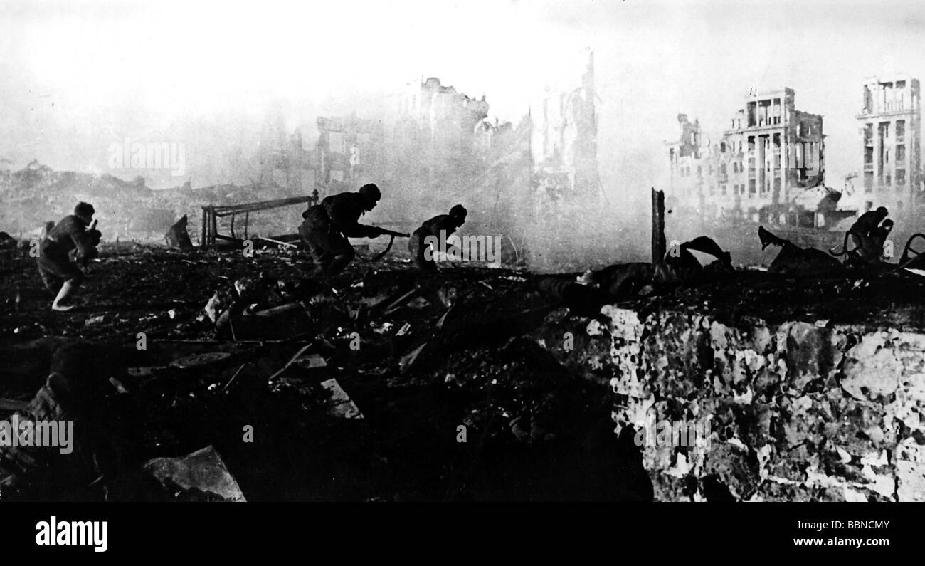 Ereignisse, Zweiter Weltkrieg / Zweiter Weltkrieg, Russland, Stalingrad 1942 / 1943, Stockfoto