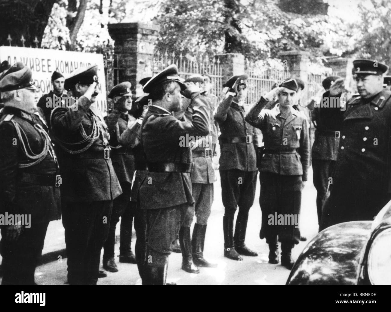 Veranstaltungen, Zweiter Weltkrieg/zweiter Weltkrieg, Ungarn, Frühjahr 1945, Stockfoto