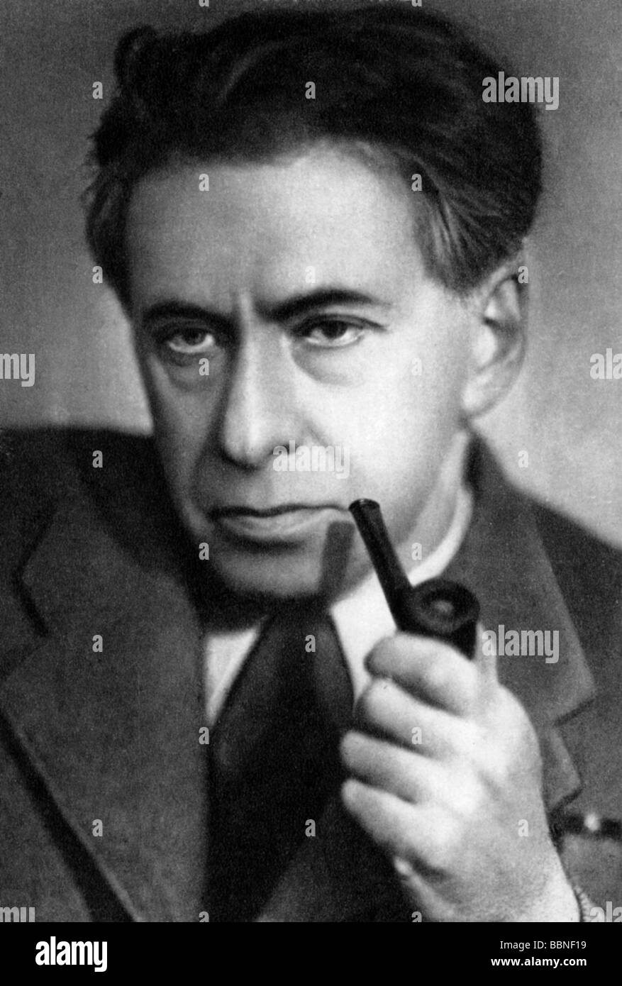 Ehrenburg, Ilya Grigoryevich, 27.1.1891 - 31 8.1967, russischer Autor/Schriftsteller, Porträt, vierziger Jahre, Stockfoto