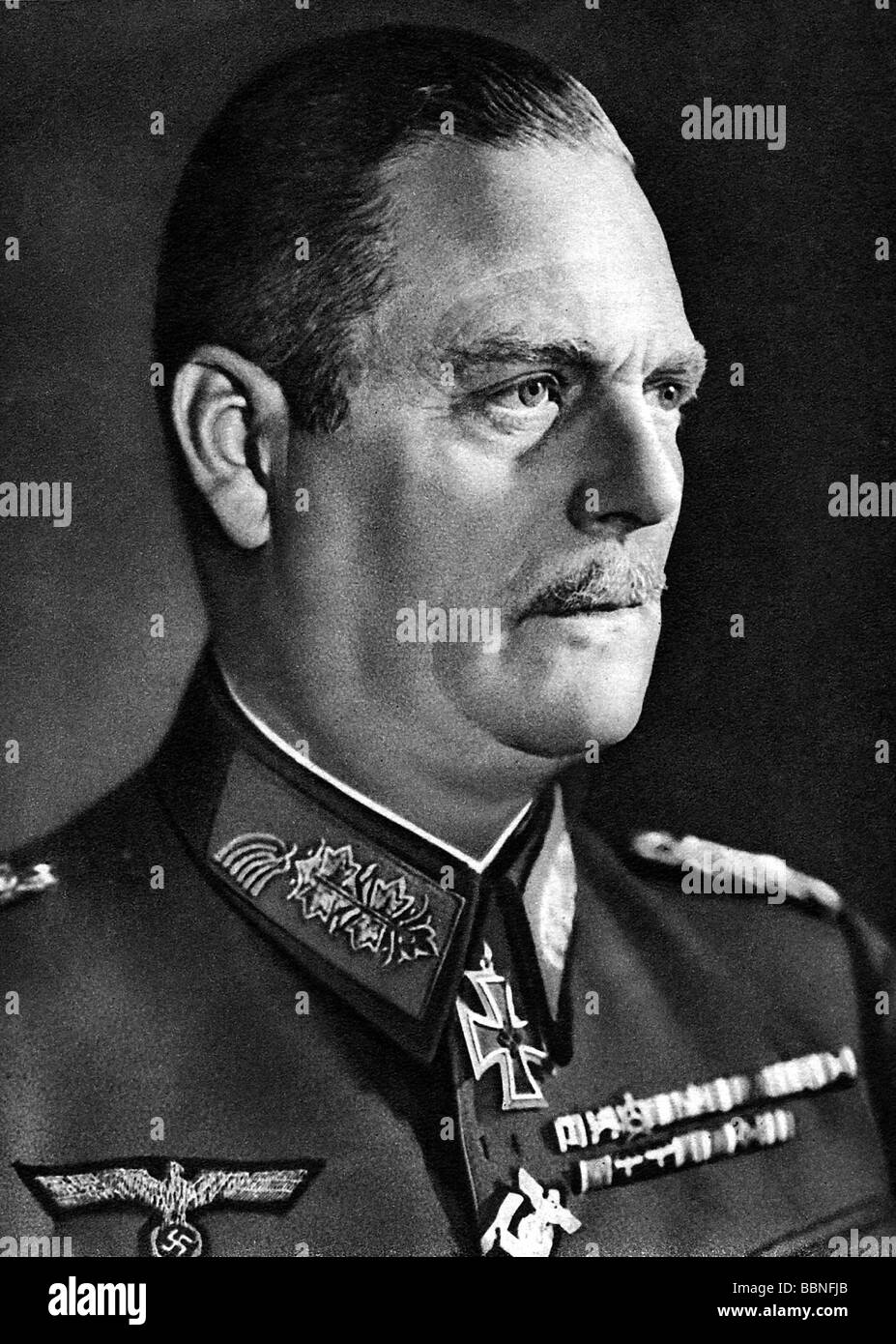 Eitel, Wilhelm, 22.9.1882 - 16.10.1946, deutscher General, Chef des deutschen Oberkommandos 1.10.1935 - 8.5.1945, Porträt, Juli 1940, Stockfoto