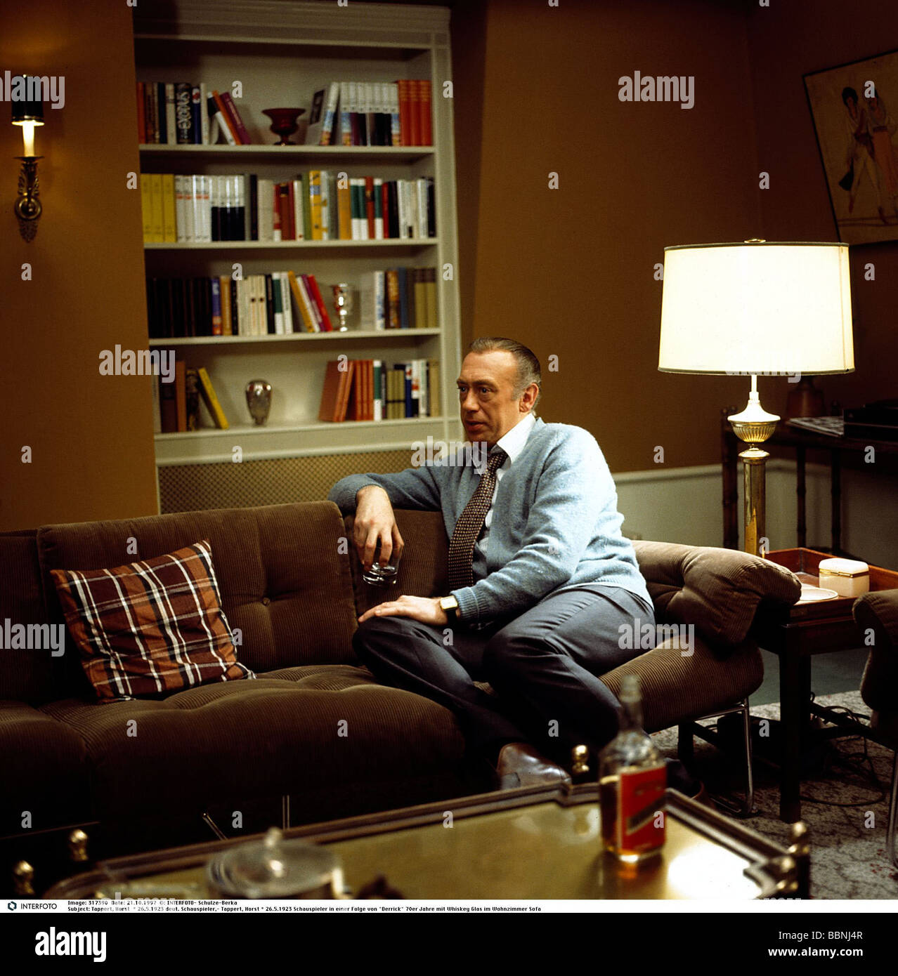 Tappert, Horst, 26.5.1923 13.12.2008, deutscher Schauspieler, halbe