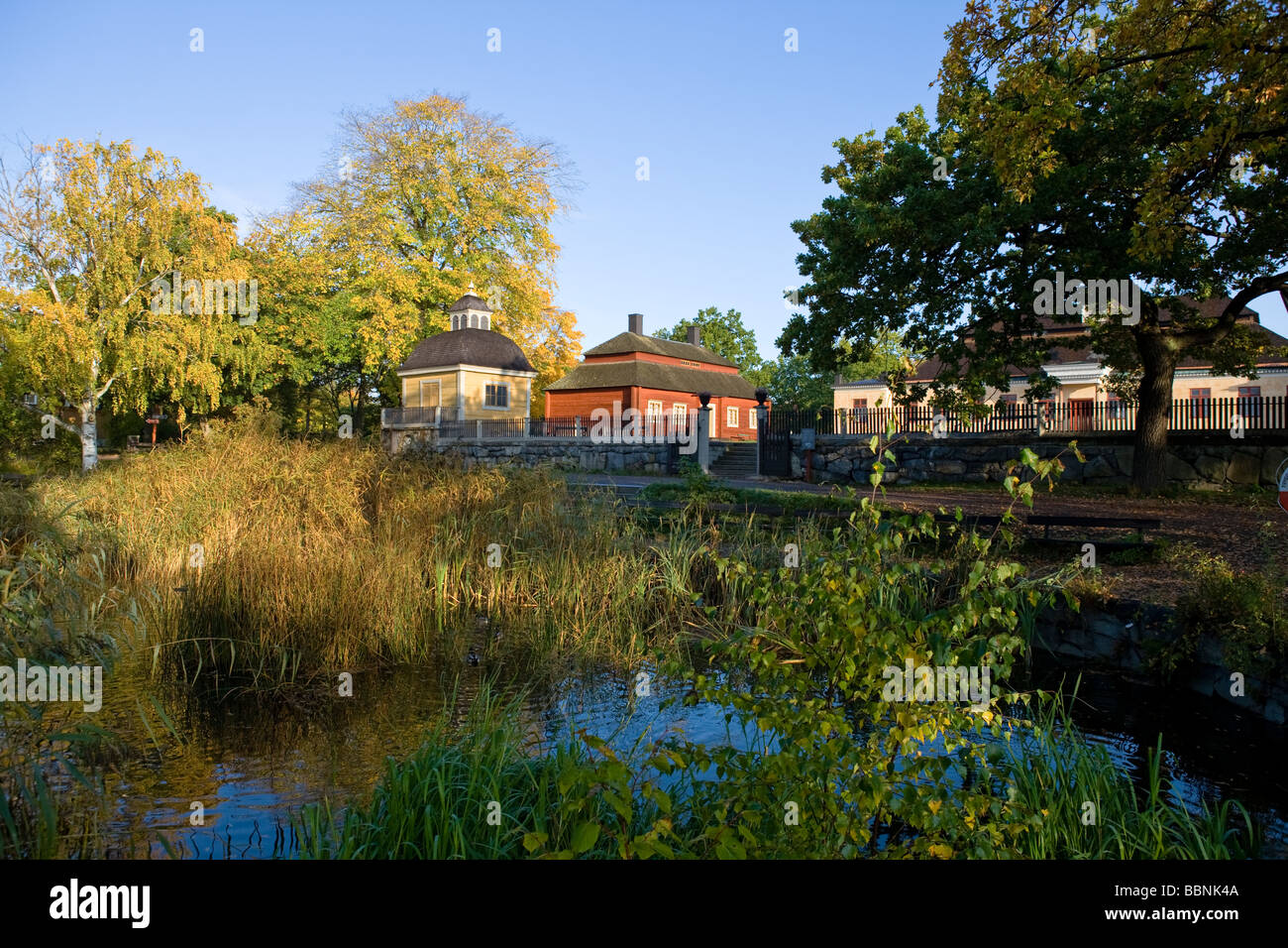 Skogaholm Manor, Skansen (Stockholm, Schweden) Stockfoto