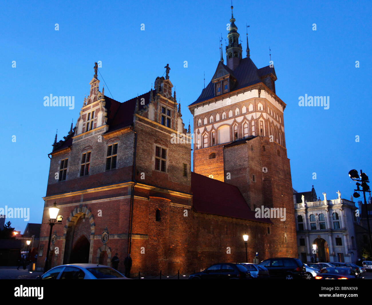 Polen-Gdansk-Upland-Tor Stockfoto