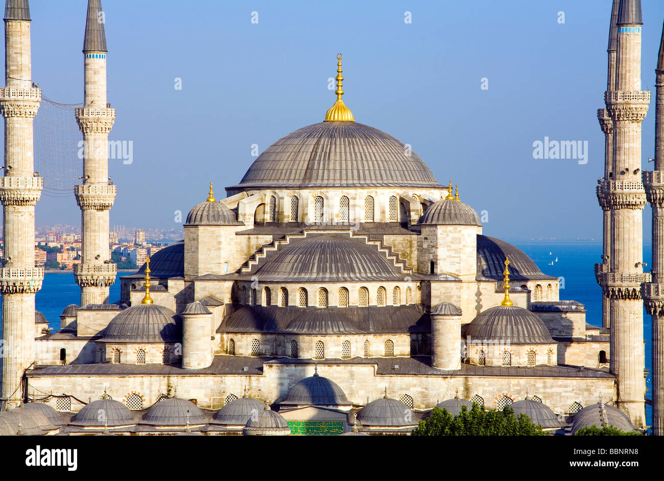 Die blaue Moschee Sultan Ahmet Camii Istanbul Stockfoto