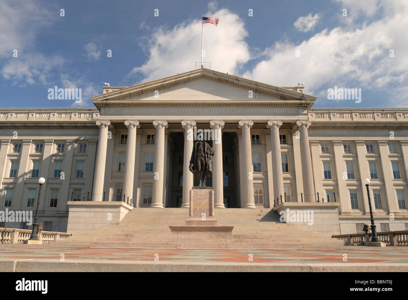 Die Treasury-Abteilung Washington DC USA Stockfoto