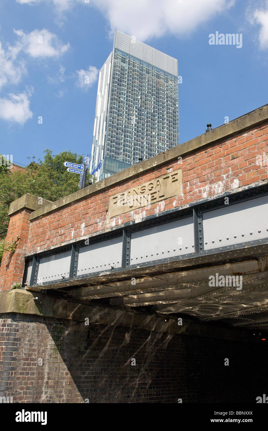 Beetham Tower Manchester Stockfoto