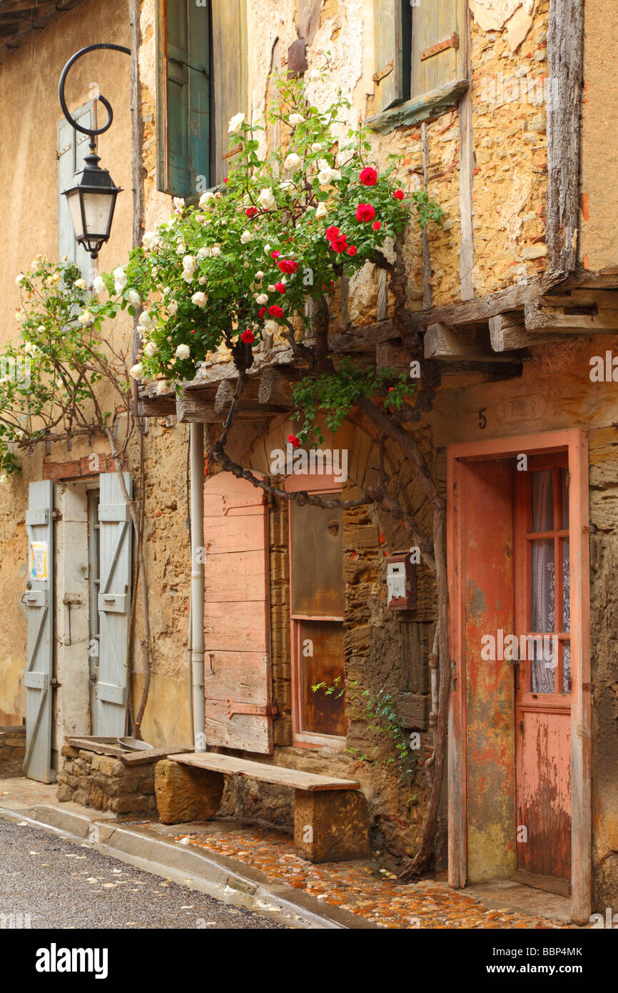Saint Papoul Languedoc-Roussillon Frankreich Stockfoto