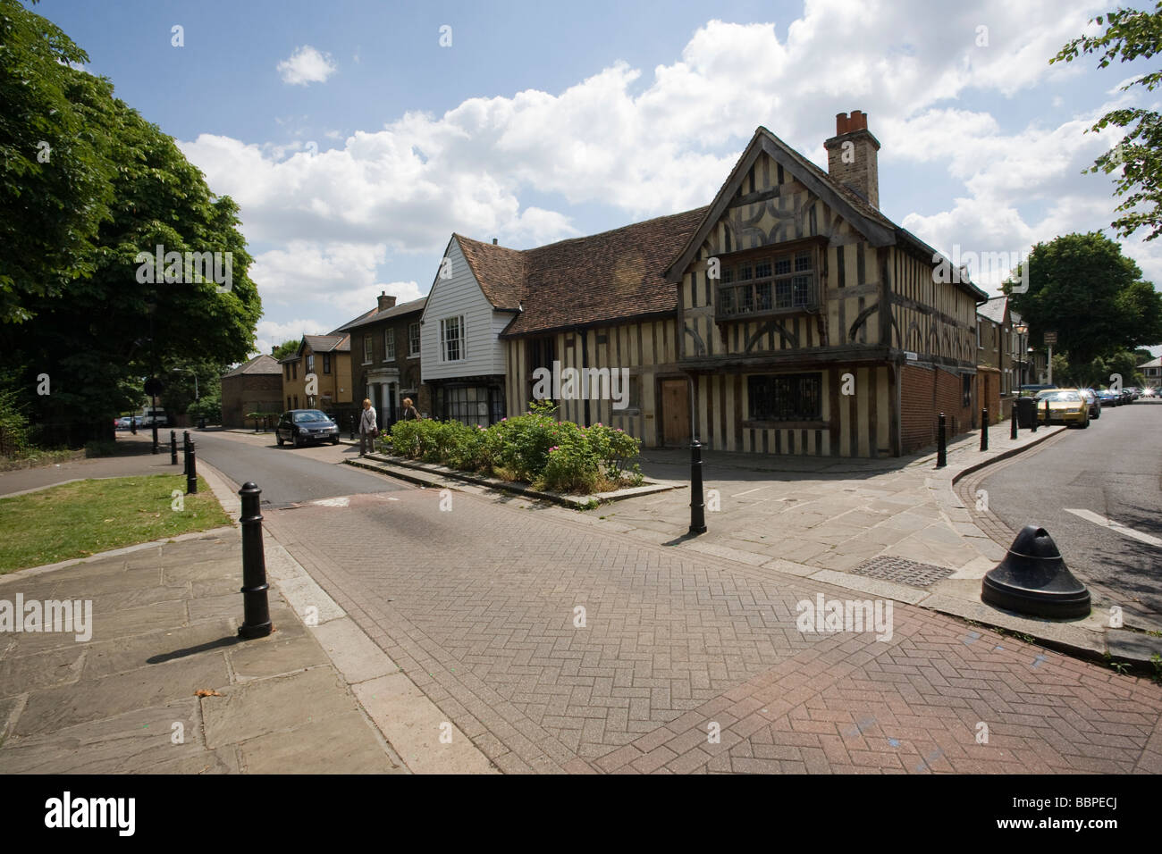 "Das alte Haus" "Walthamstow Village" "Walthamstow Conservation Area" "London Borough of Waltham Forest" "East London GB Stockfoto