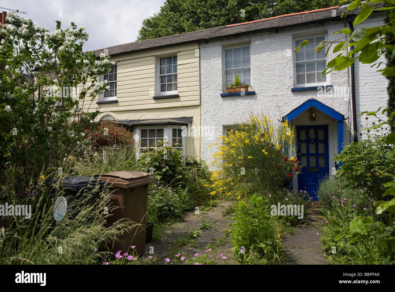 "Kirche Passage" "Walthamstow Village" "Walthamstow Conservation Area" "London Borough of Waltham Forest" LBWF East London GB Stockfoto