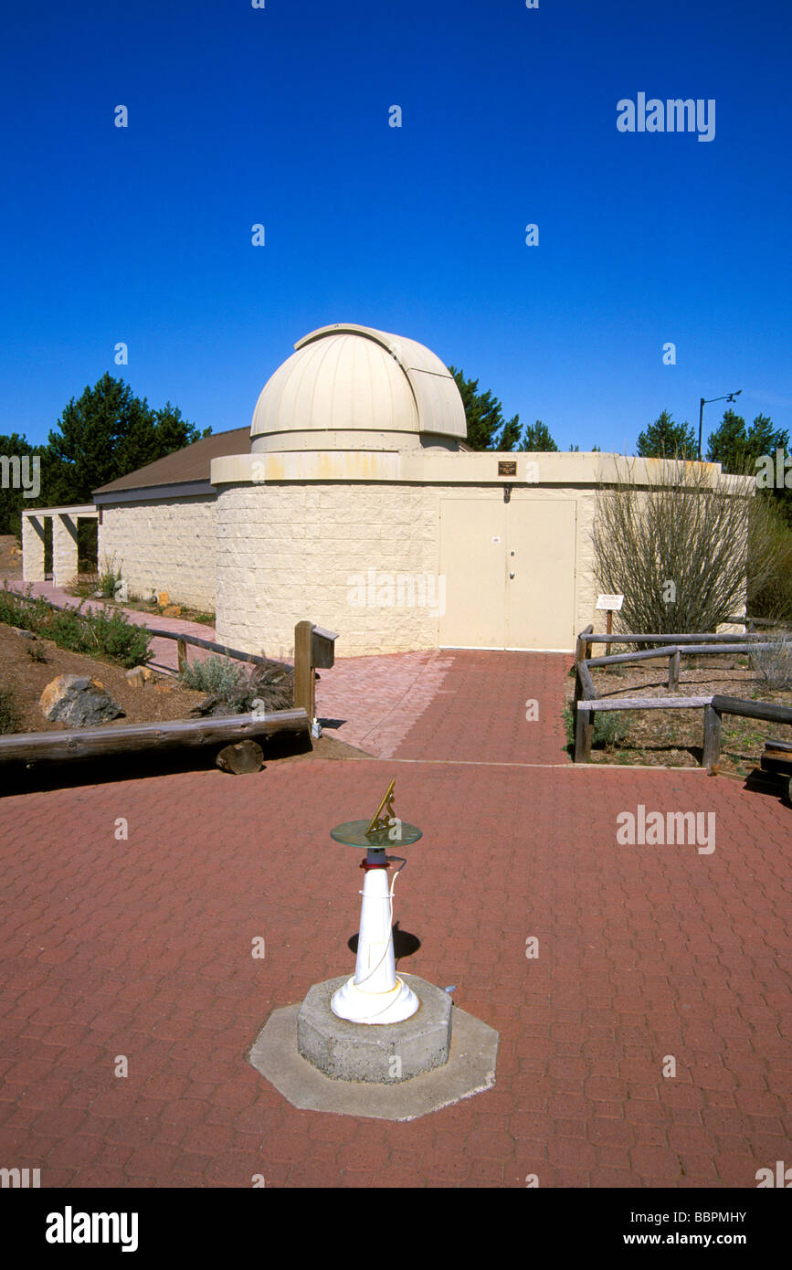 Das Sunriver Observatorium und Dr. Robert M Glas Raumhafen Sunriver Oregon Stockfoto