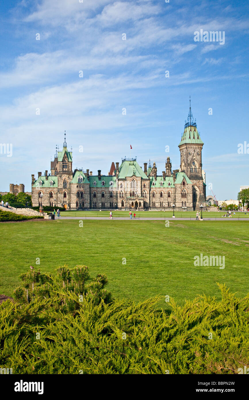 Parliament Hill, Ostblock, Ottawa, Ontario, Kanada Stockfoto