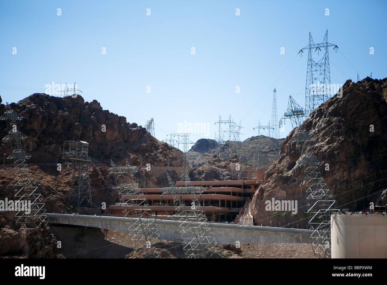 Hoover dam, Boulder Talsperre, black Canyon, Nevada, usa Stockfoto