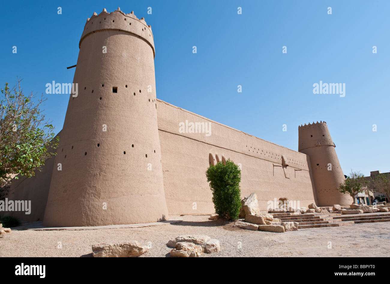 Rijadh Masmak Festung XIX. Jahrhundert in der Altstadt Stockfoto