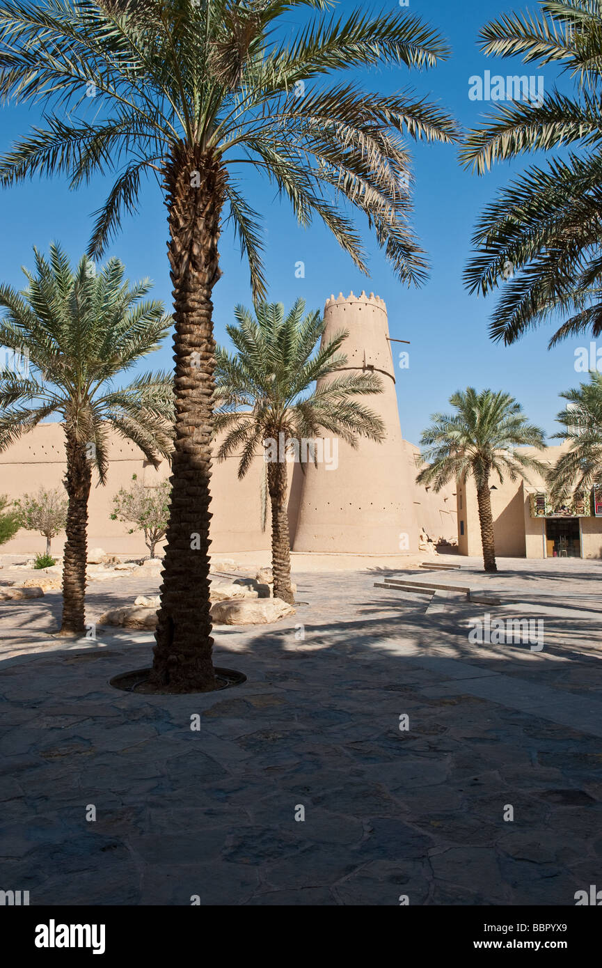 Rijadh Masmak Festung XIX. Jahrhundert in der Altstadt Stockfoto