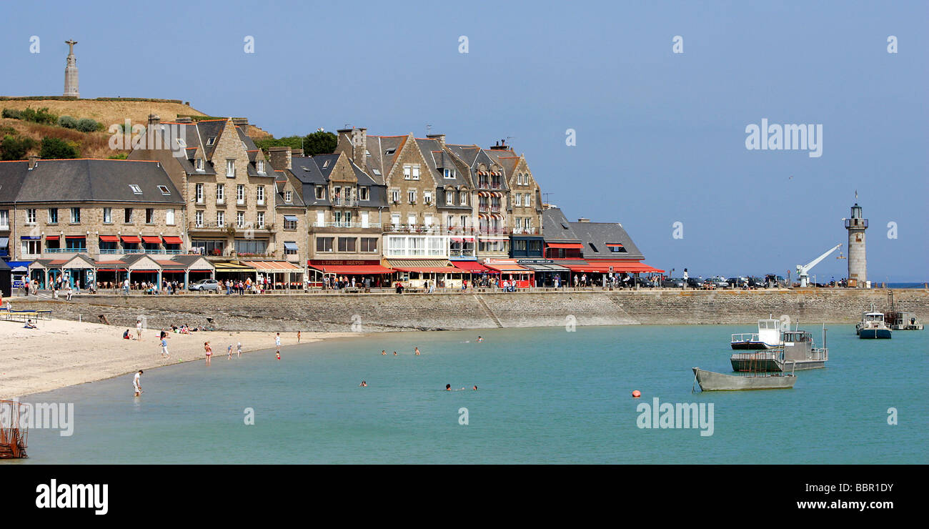 PORT DE LA HOULE, CANCALE, ILLE-ET-VILAINE (35), FRANKREICH Stockfoto