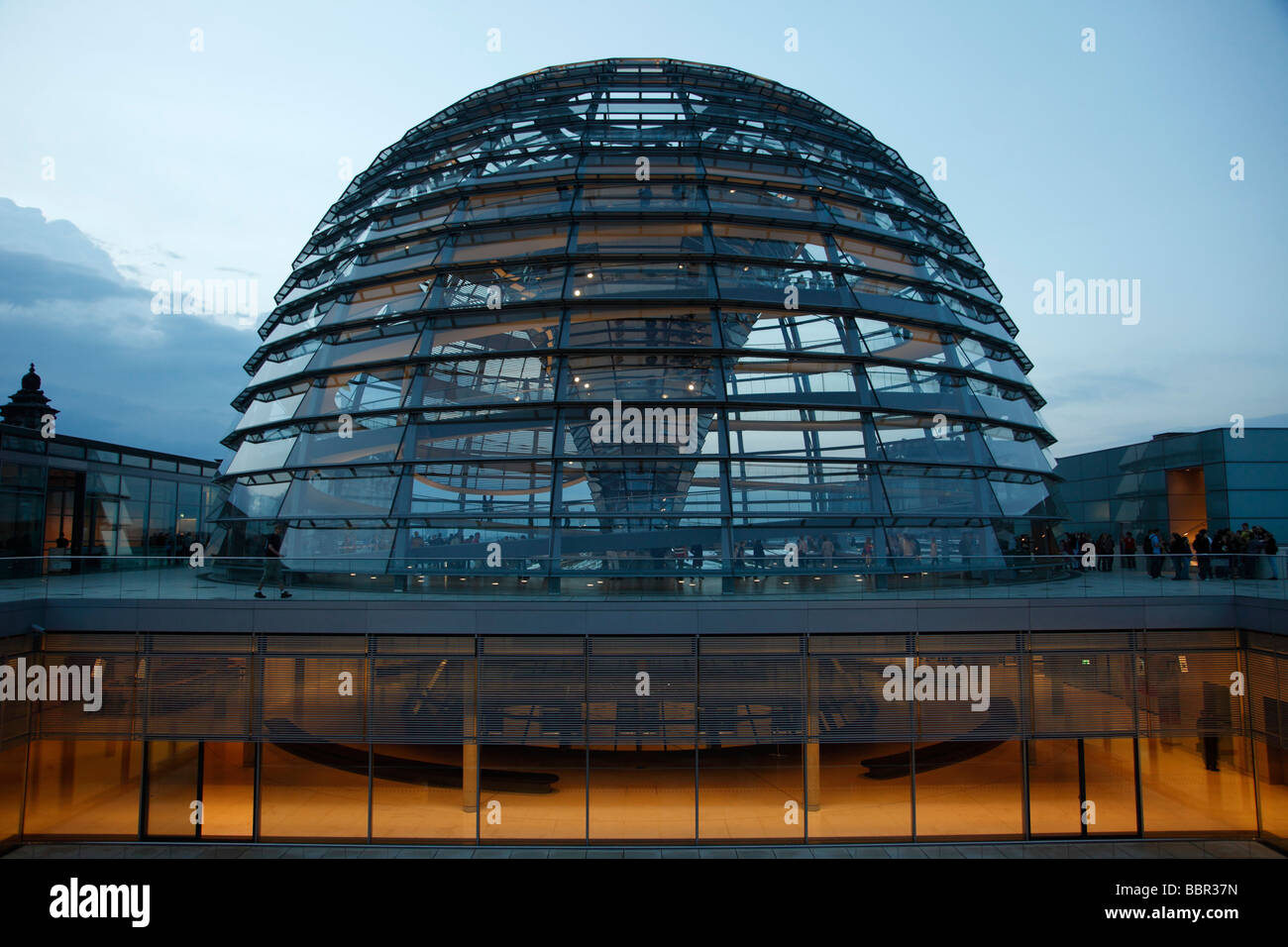 Deutschland-Berlin-Reichstag Kuppel Glaskuppel Architekt Norman Foster Stockfoto