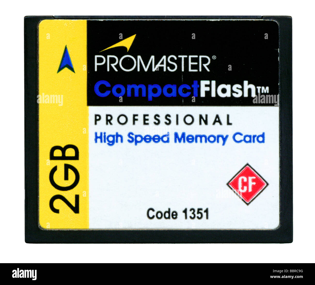 Promaster Compact Flash high speed Speicherkarte 2 GB Stockfoto