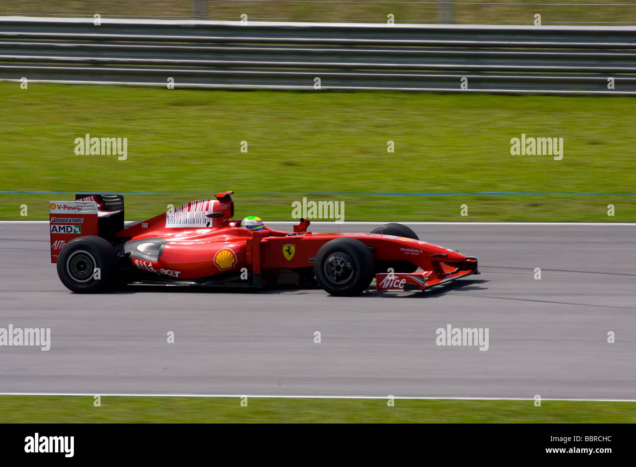 Formel 1 Grand Prix 2 3 4 April 2009 bei Sepang International Circuit Malaysia Stockfoto