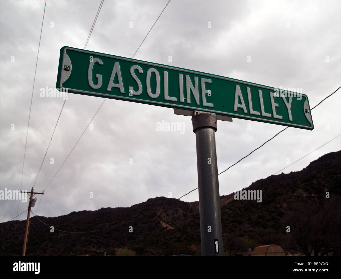 Gasoline Alley Stockfoto