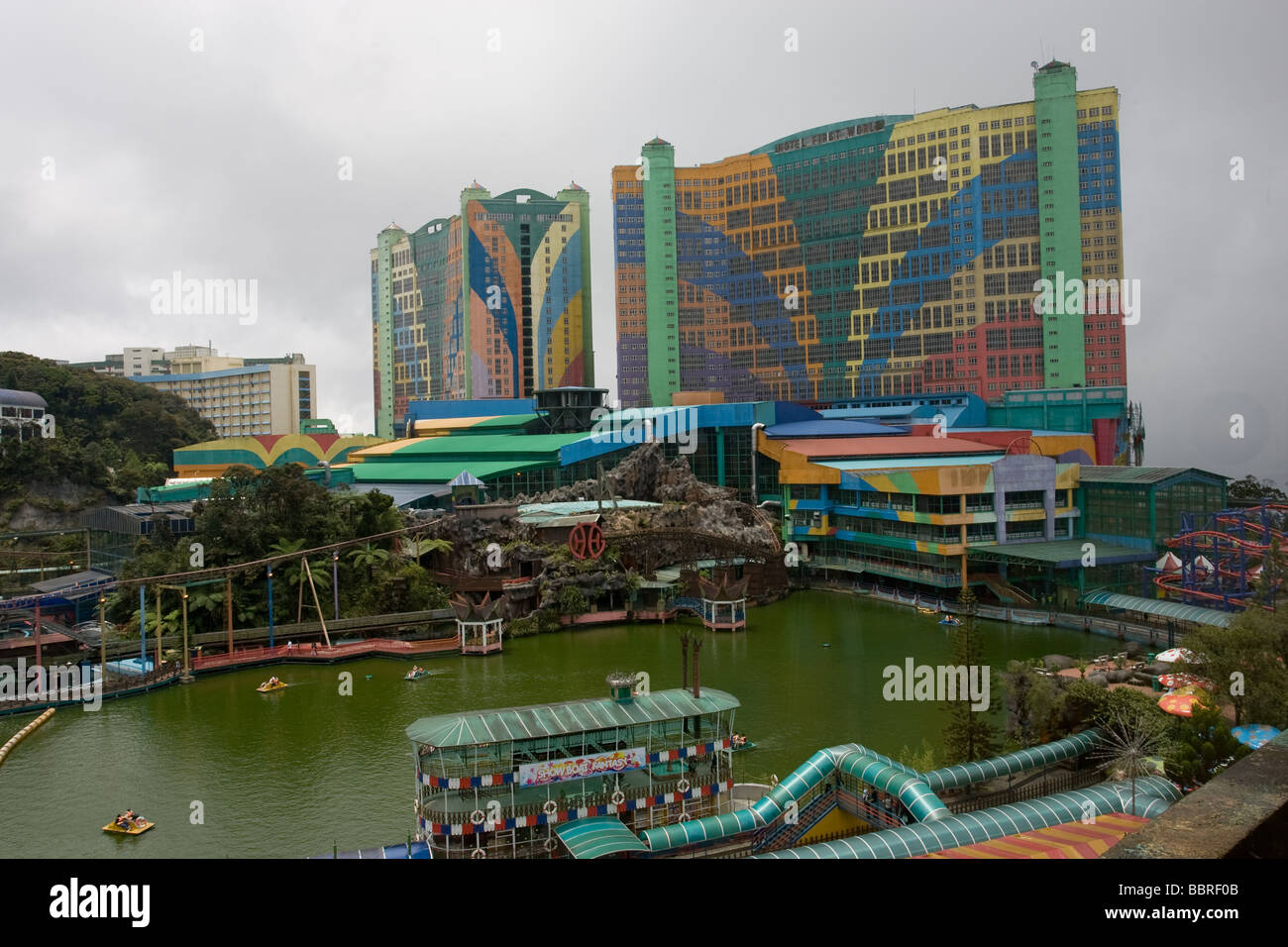 Genting Highland von Pahang die Unterhaltung von Malaysia bestehend aus innen- und im freien Theme Park ein Ort für jedermann Stockfoto