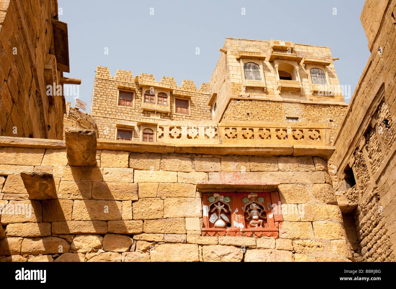 Jaisalmer Fort Rajasthan Indien Stockfoto