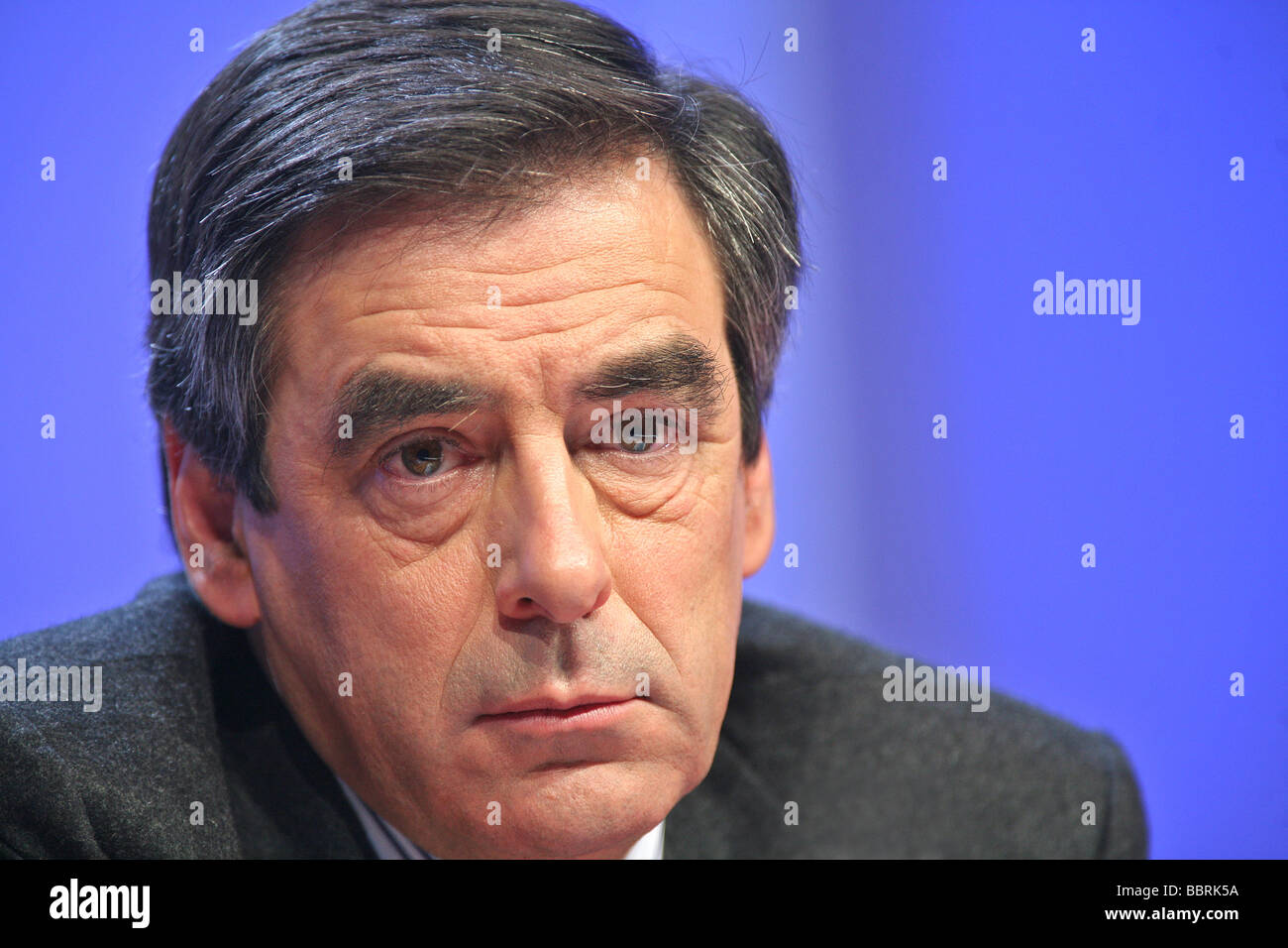 FRANCOIS FILLON, HERR MINISTERPRÄSIDENT, 91. KONGRESS DER FRANZÖSISCHEN BÜRGERMEISTERN UND REGIONALEN GEBIETSKÖRPERSCHAFTEN Stockfoto