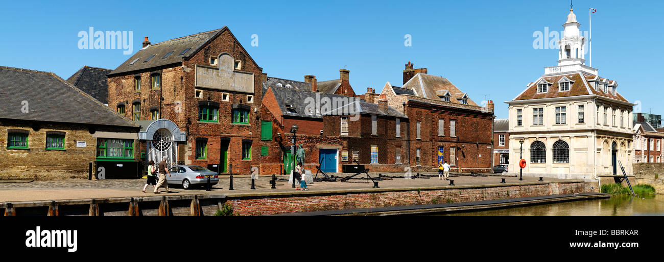 Purfleet Quay, King's Lynn, Norfolk, Großbritannien Stockfoto