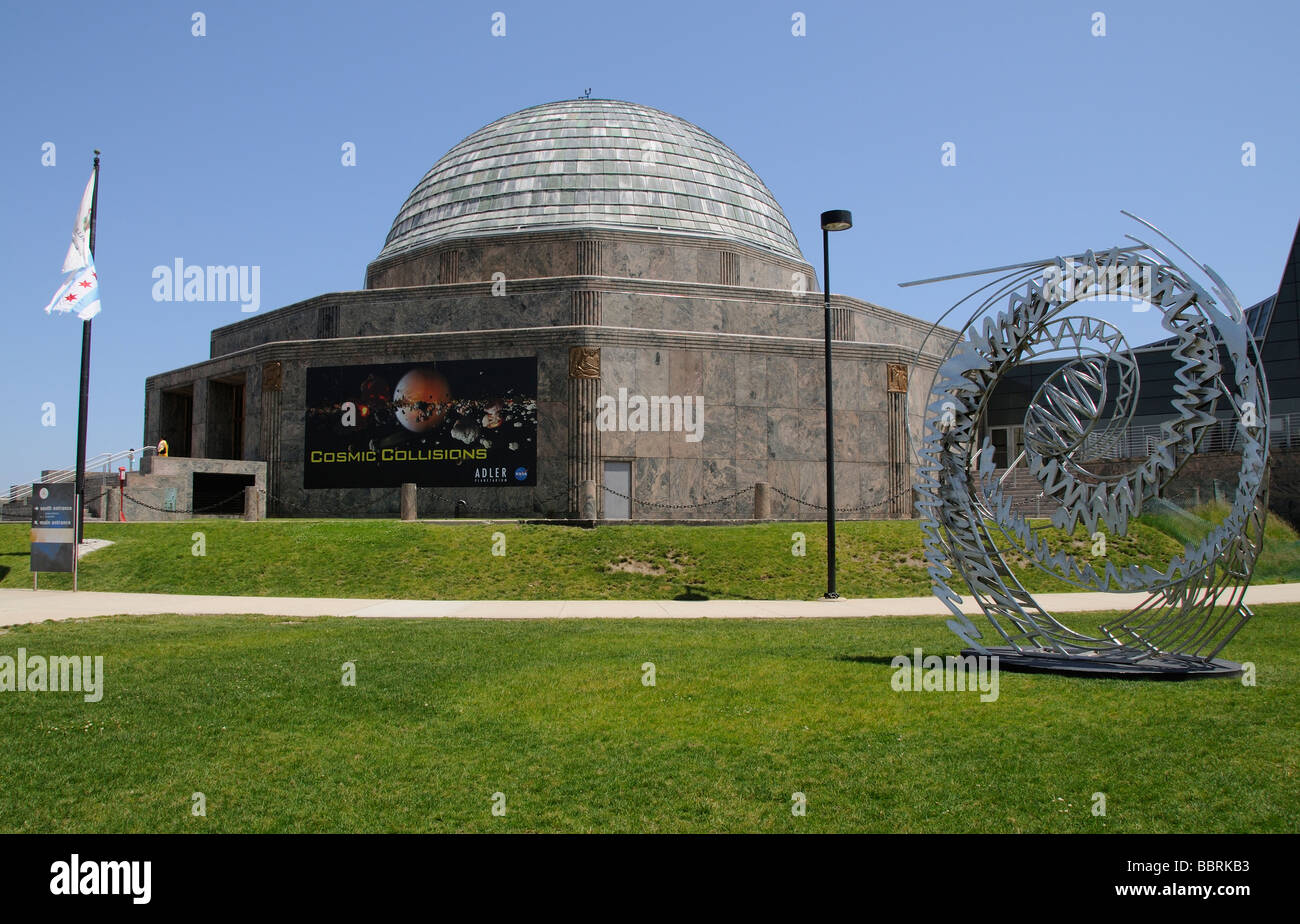 Adler-Planetarium und Astronomiemuseum Chicago Illinois USA Stockfoto