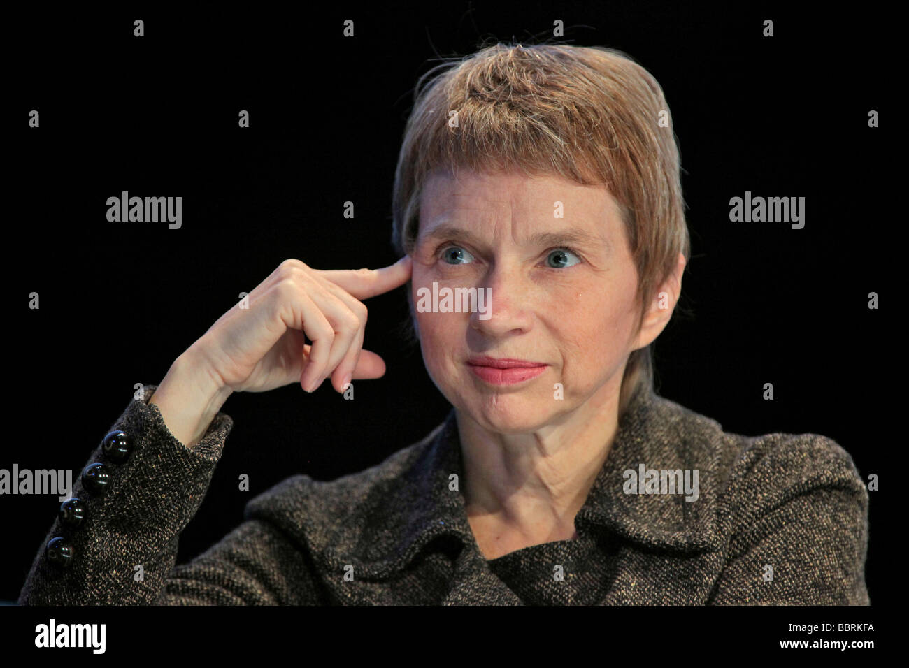 LAURENCE PARISOT, PRÄSIDENT MEDEF, KONVENTION VON DEN HANDELSKAMMERN Stockfoto