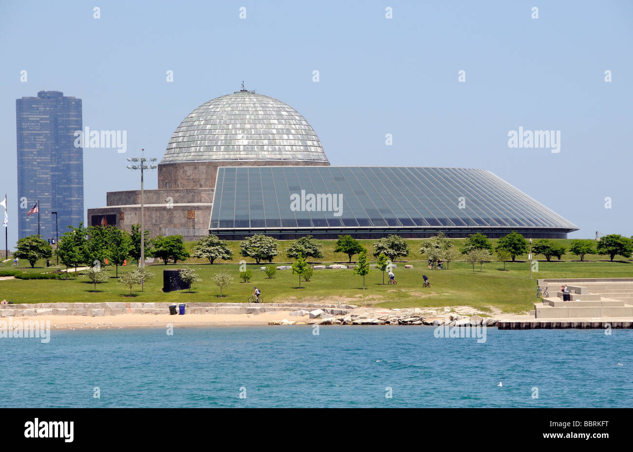 Adler-Planetarium und Astronomiemuseum Chicago Illinois USA Stockfoto
