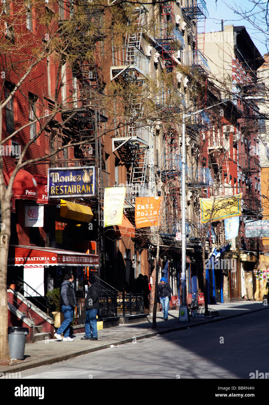 Straßenszene, Greenwich Village, New York Stockfoto