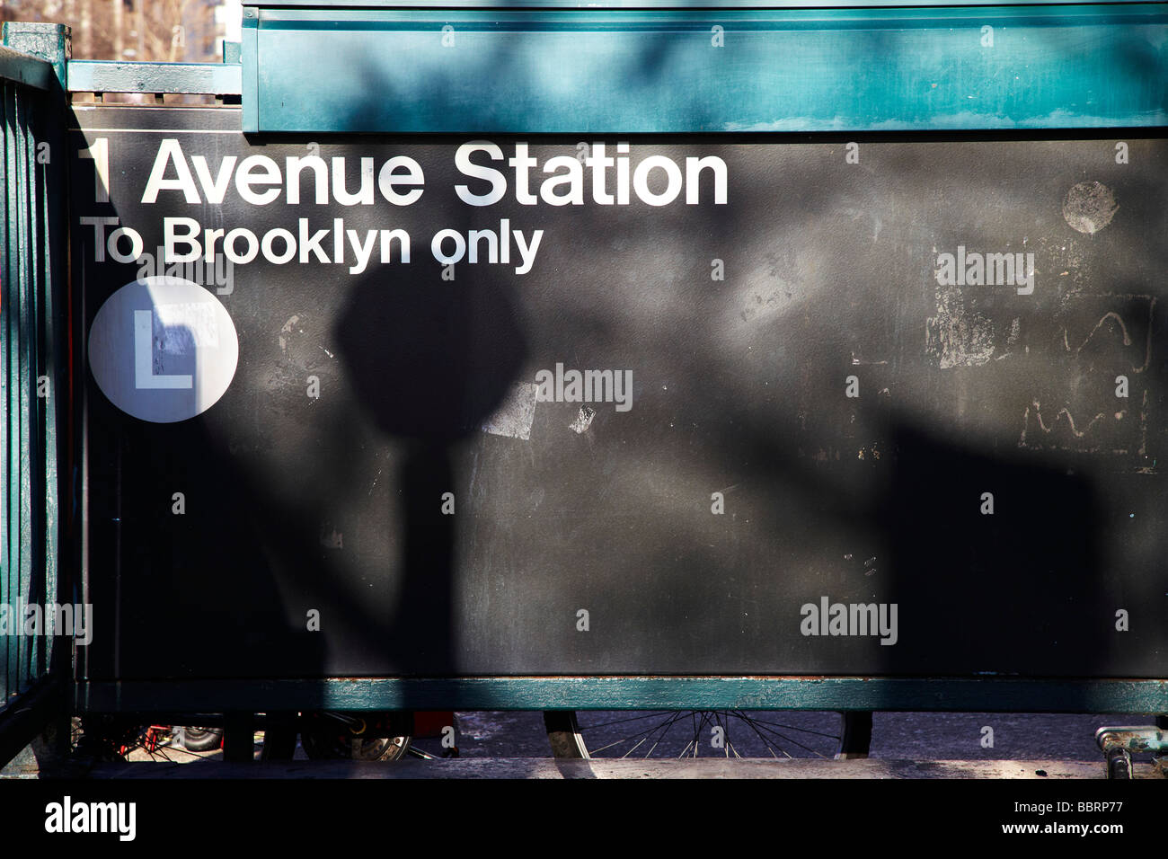 u-Bahnstation, New York Stockfoto