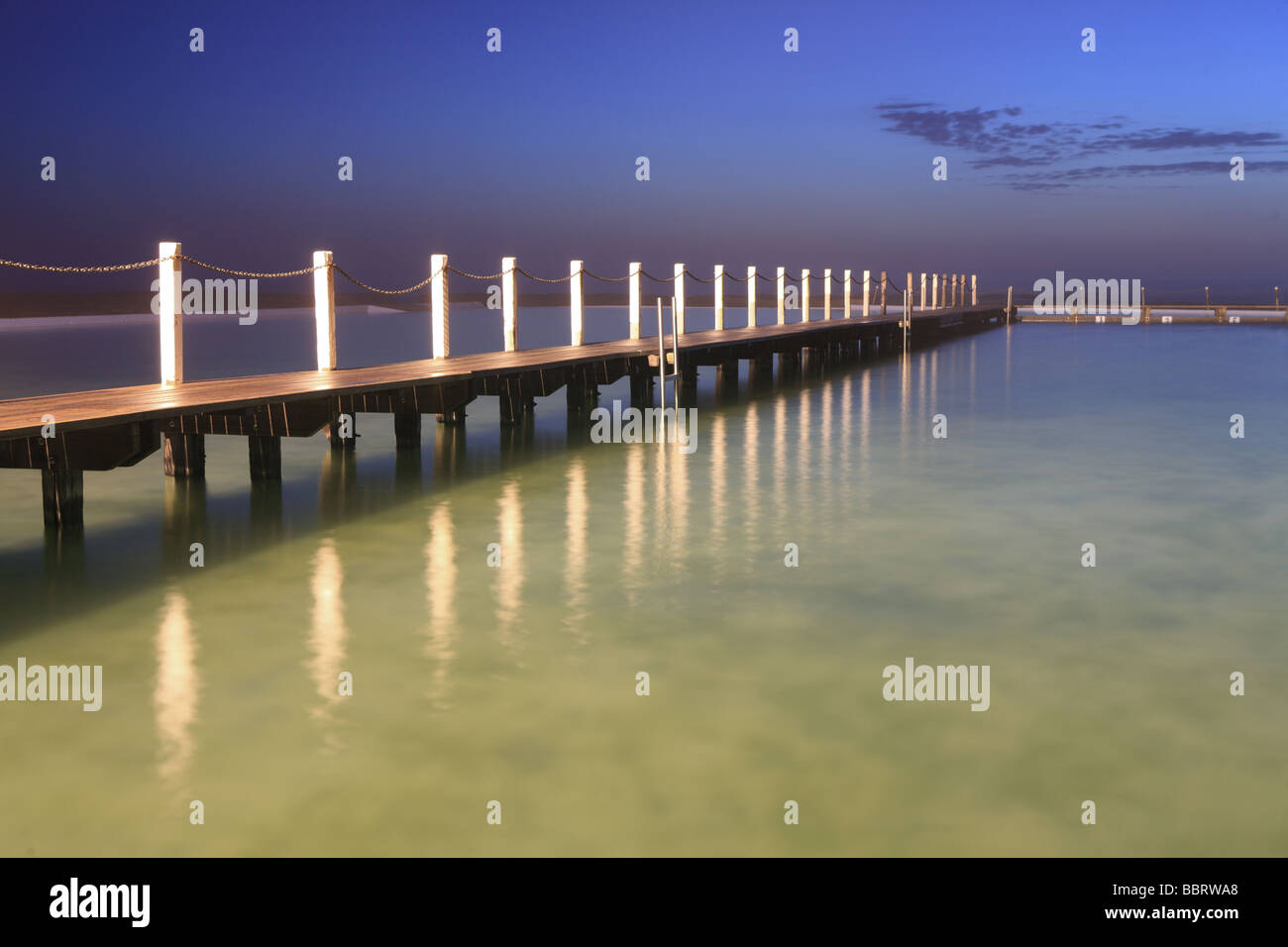 Morgendämmerung und Sonnenaufgang am North Narrebean, Sydney, NSW, Australien Stockfoto