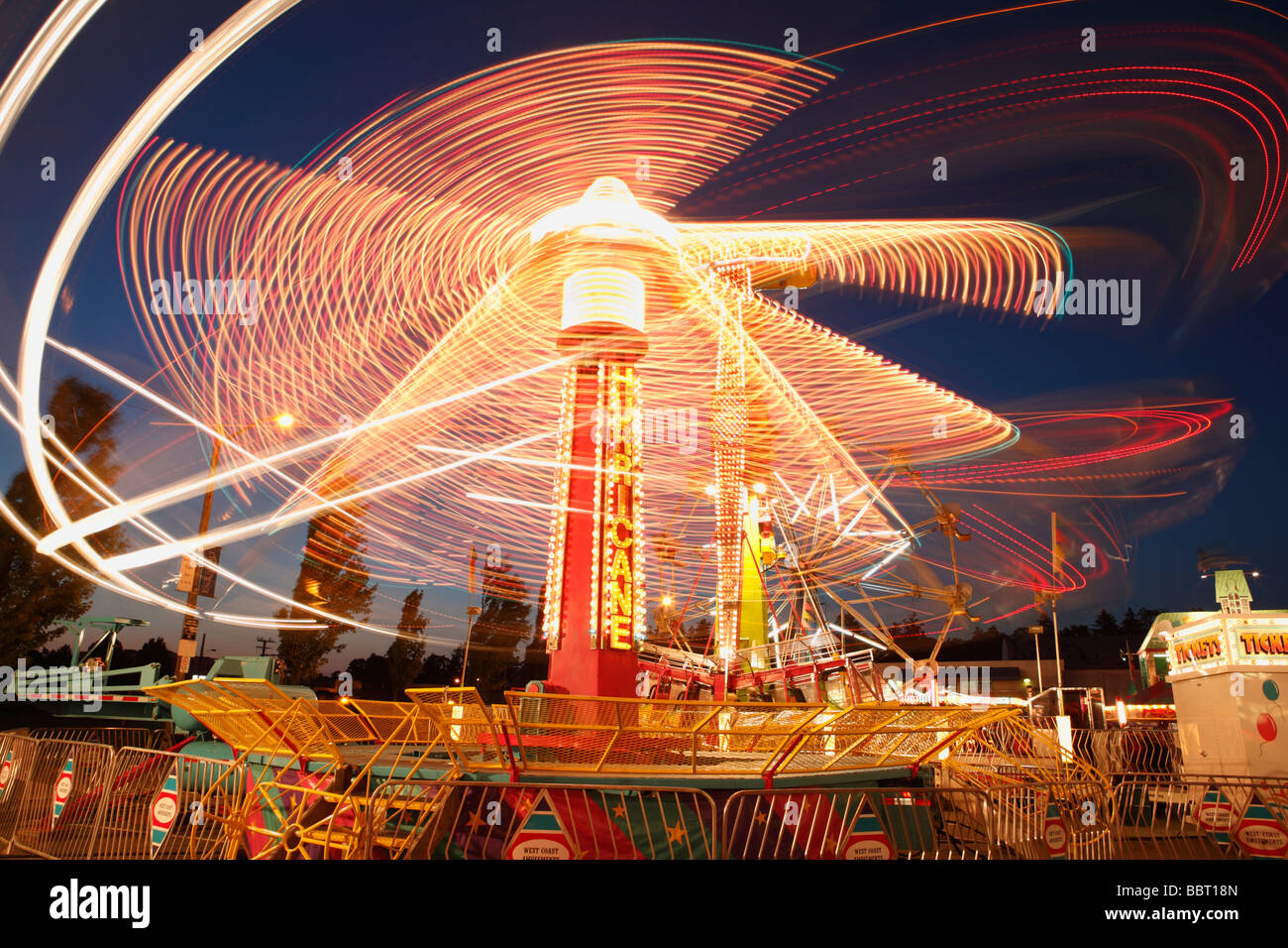 Karneval reitet im 2009 Buccaneer Tage Esquimalt British Columbia Kanada Stockfoto