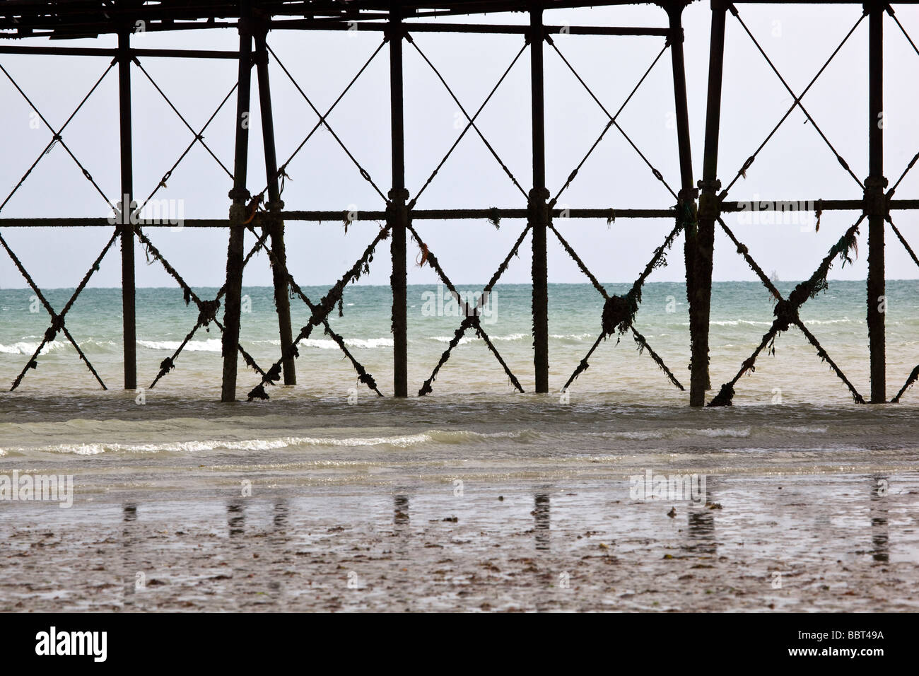 Worthing Pier Stockfoto