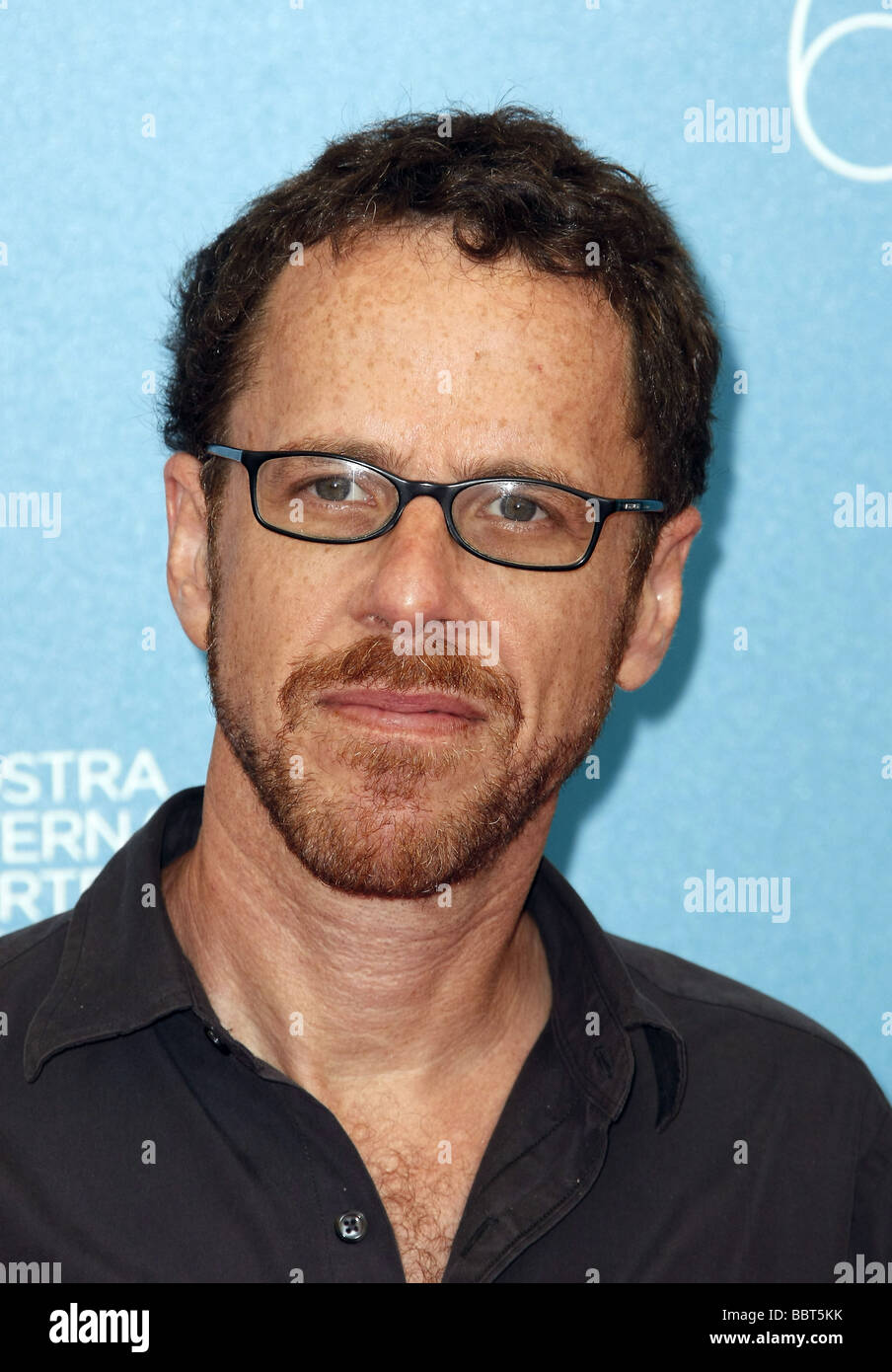 JOEL COEN BURN AFTER READING PHOTOCALL. 65. VENICE FILM FESTIVAL LIDO Venedig Italien 27. August 2008 Stockfoto