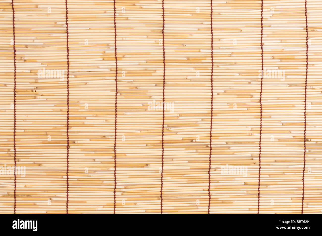 Traditionelle Bambusmatte tatami Stockfoto
