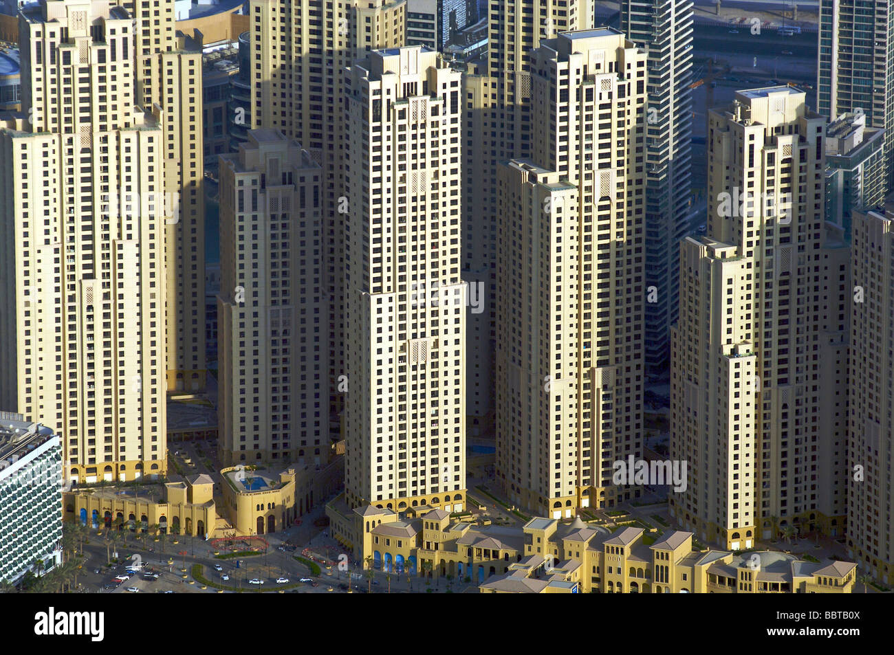 Dubai Dubai Marina Stockfoto