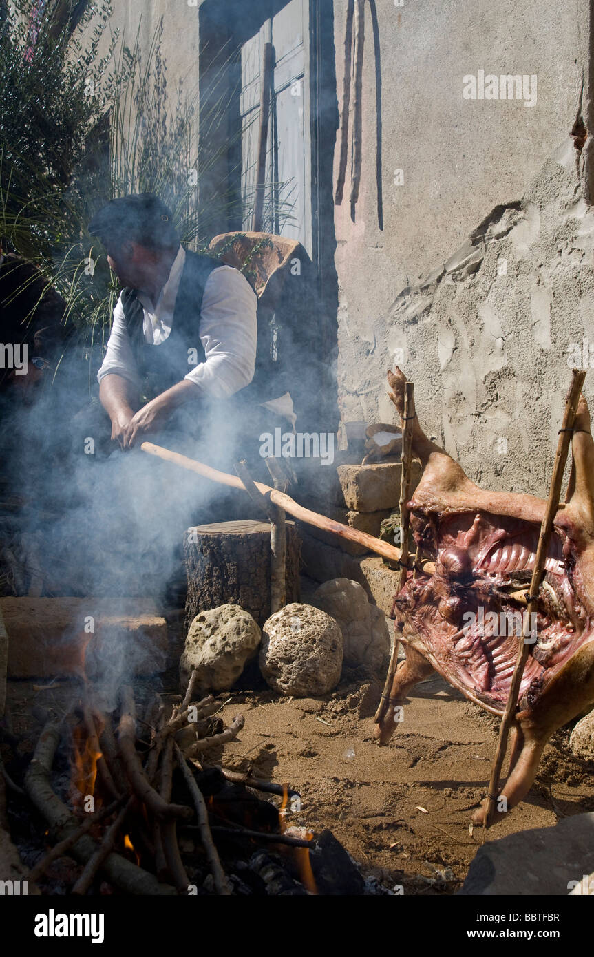 Porchetto Muravera, Sardinien, Italien Stockfoto