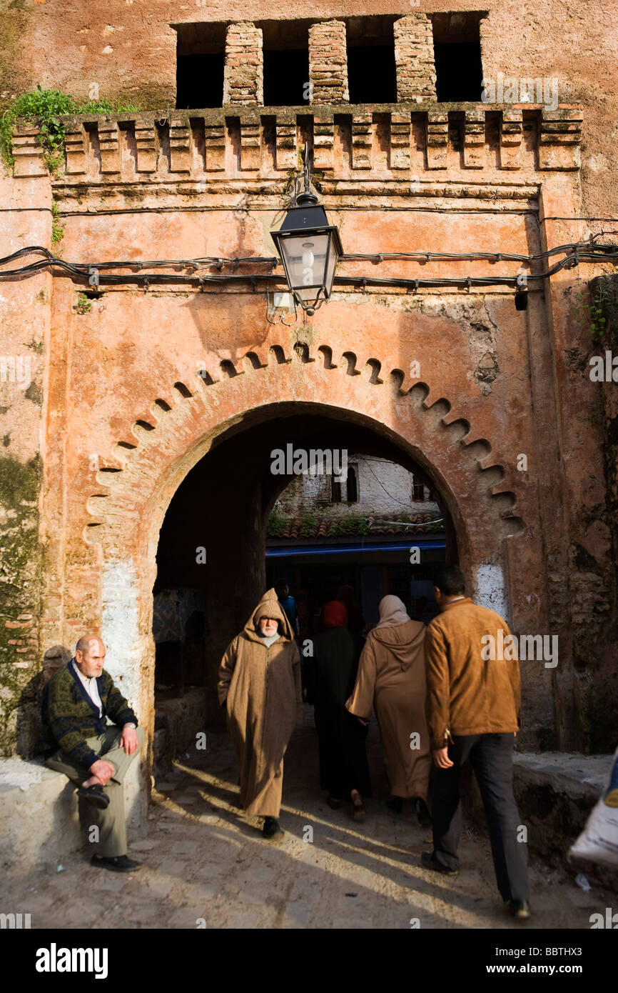 Chefchaouen, Marokko, Nordafrika Stockfoto