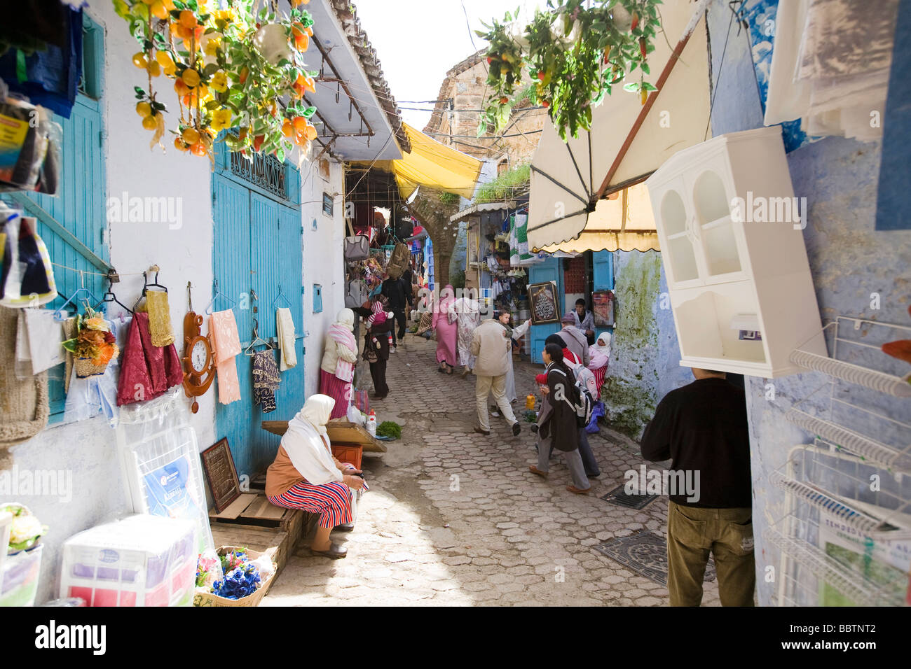 Chefchaouen, Marokko, Nordafrika Stockfoto