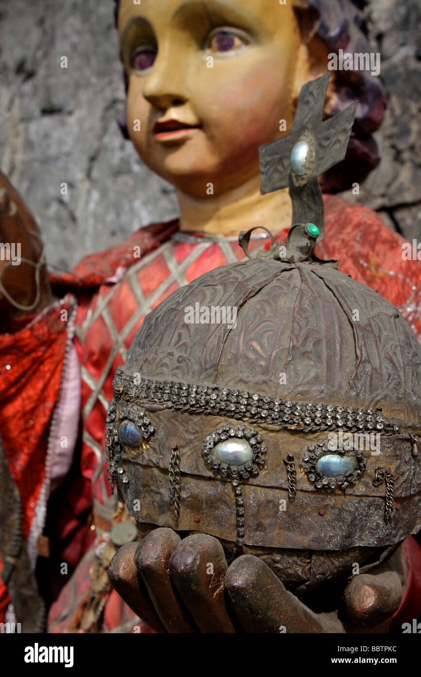 Krone des Santo Niño de Cebu Stockfoto