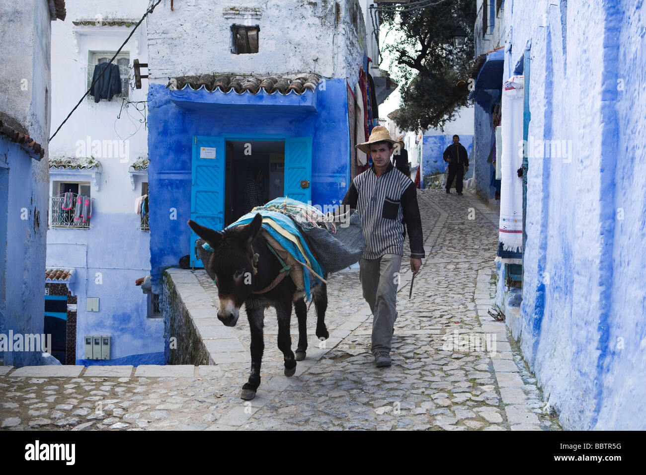 Chefchaouen, Marokko, Nordafrika Stockfoto