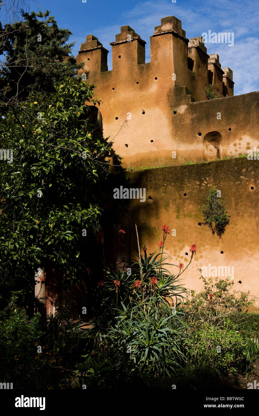 Kasbah, Chefchaouen, Marokko, Nordafrika Stockfoto